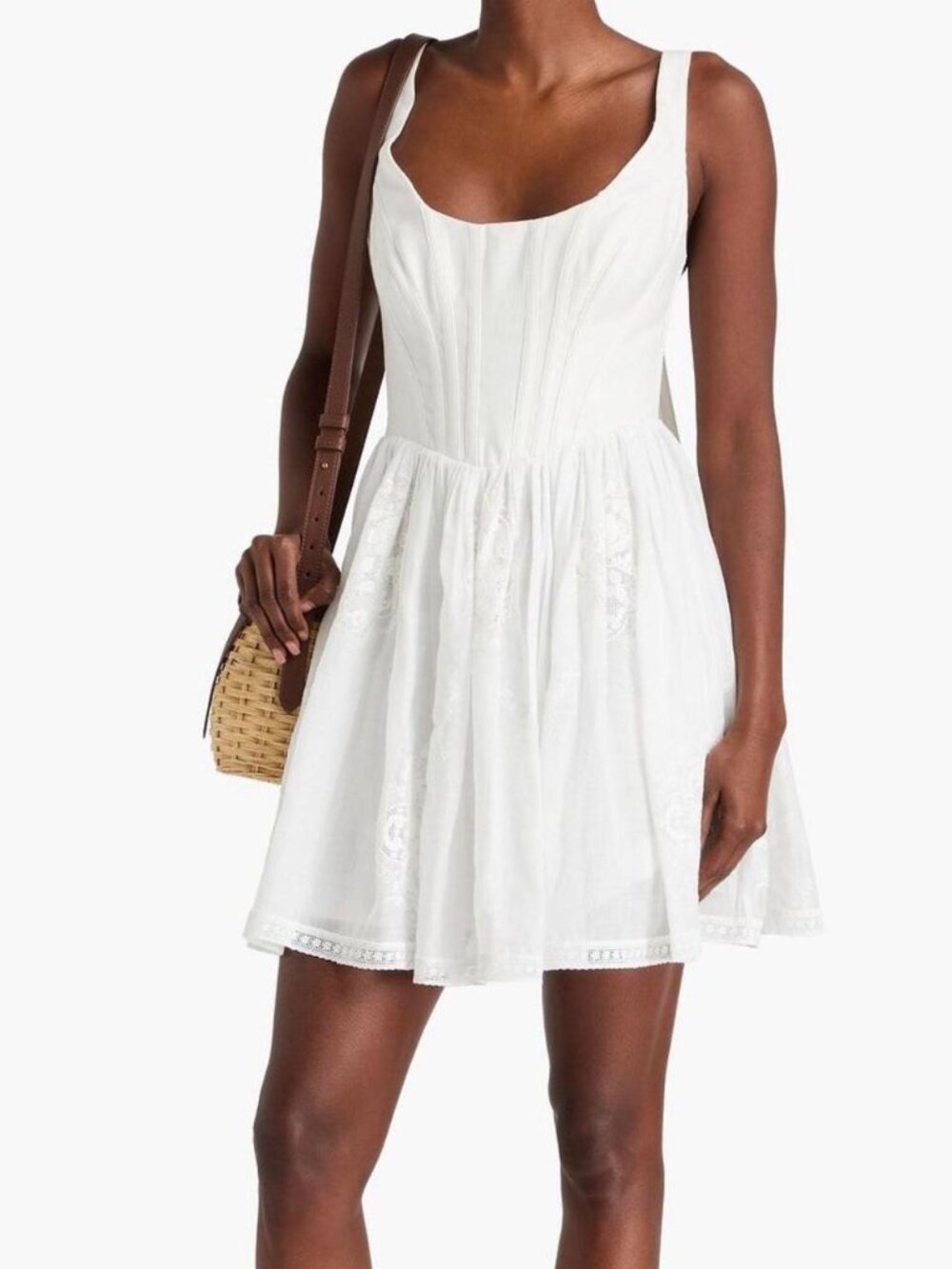 Brand New Zimmermann Light Corset Mini Dress Size 1